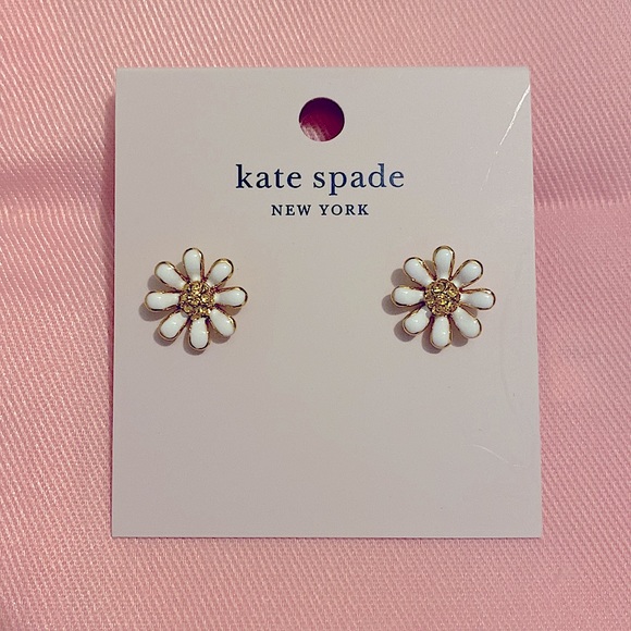 New! Kate Spade Daisy Flower Earrings